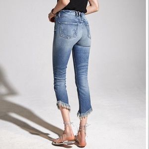 MCGUIRE CROPPED VALLETTA WITH ASYMMETRICAL HEM